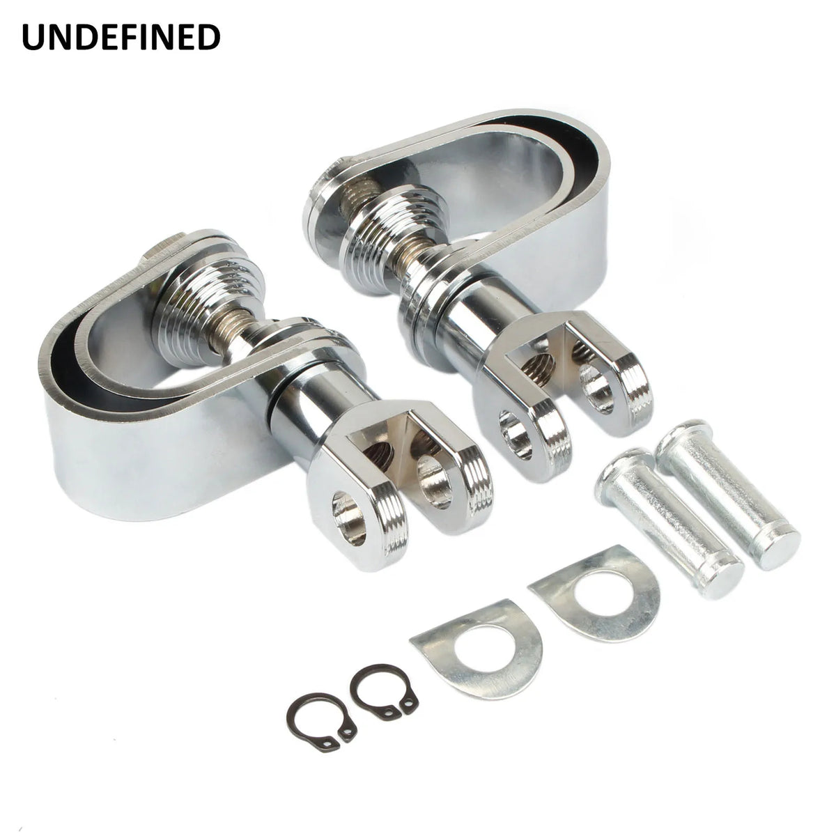 Repose-pieds highway avec colliers O-ring 25-32mm pour barre de protection moteur - Harley-Davidson, Honda, Yamaha – photo 8/12