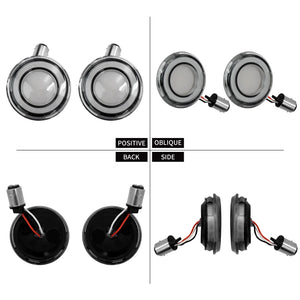 Inserts de clignotants LED 1157 pour Harley Touring Softail - vue 4