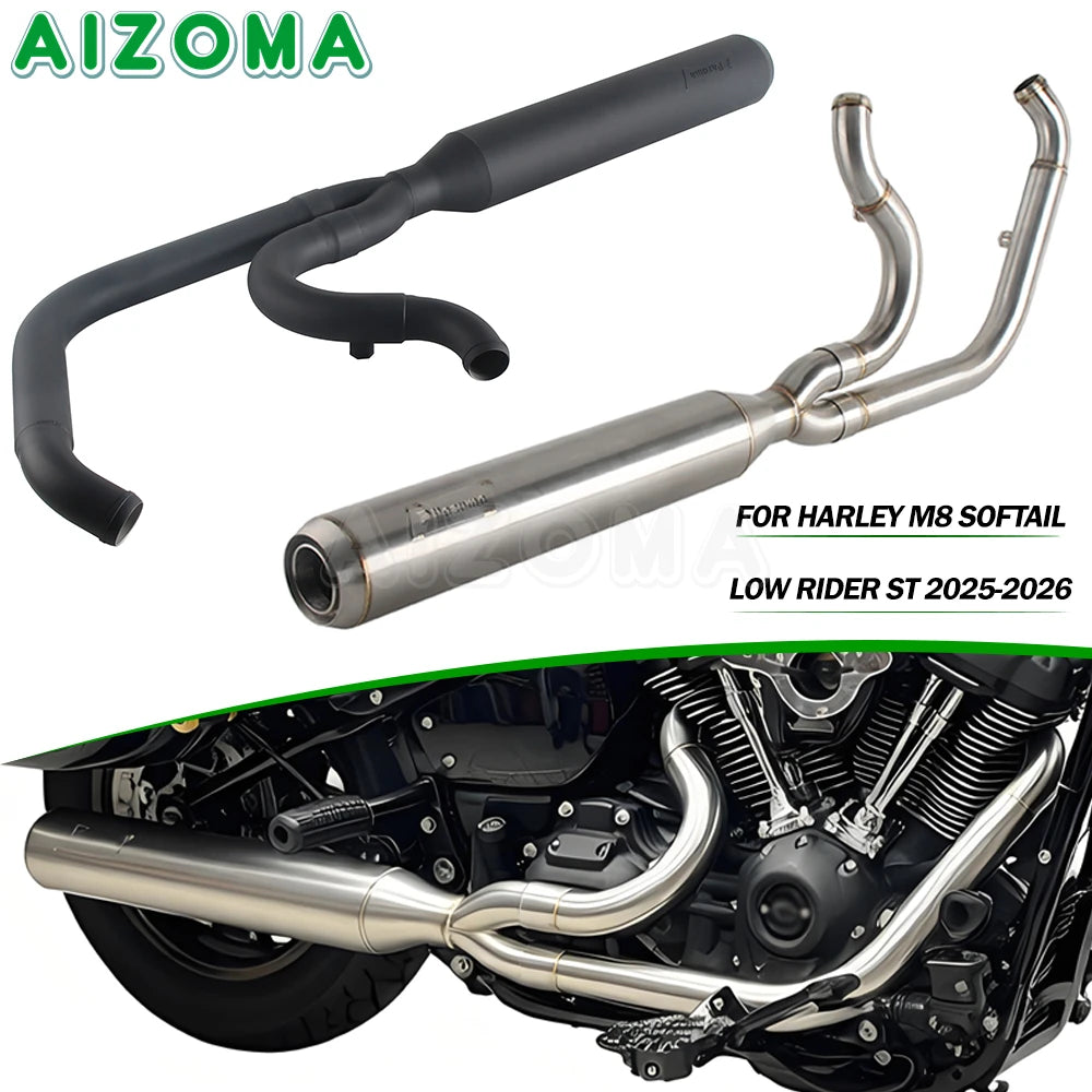 Ligne d'échappement complète pour Harley-Davidson Softail Low Rider ST FXLRST 117 2025-2026 – photo 1/8