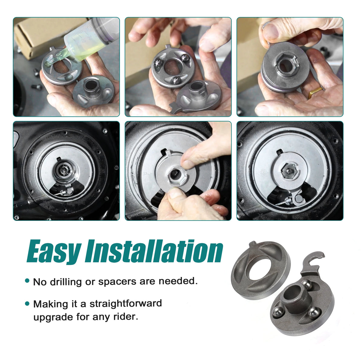 Kit Embrayage Assisté (Easy Pull) - Harley-Davidson Sportster XL et Buell 1994-2020 – photo 6/6
