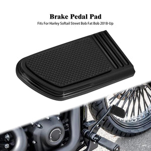 Cache de pédale de frein noir CNC pour Harley-Davidson Softail - vue 8
