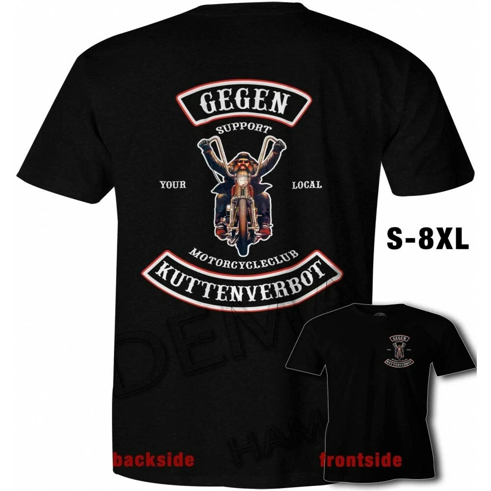 T-shirt Homme Coton Streetwear Biker Club - vue 4