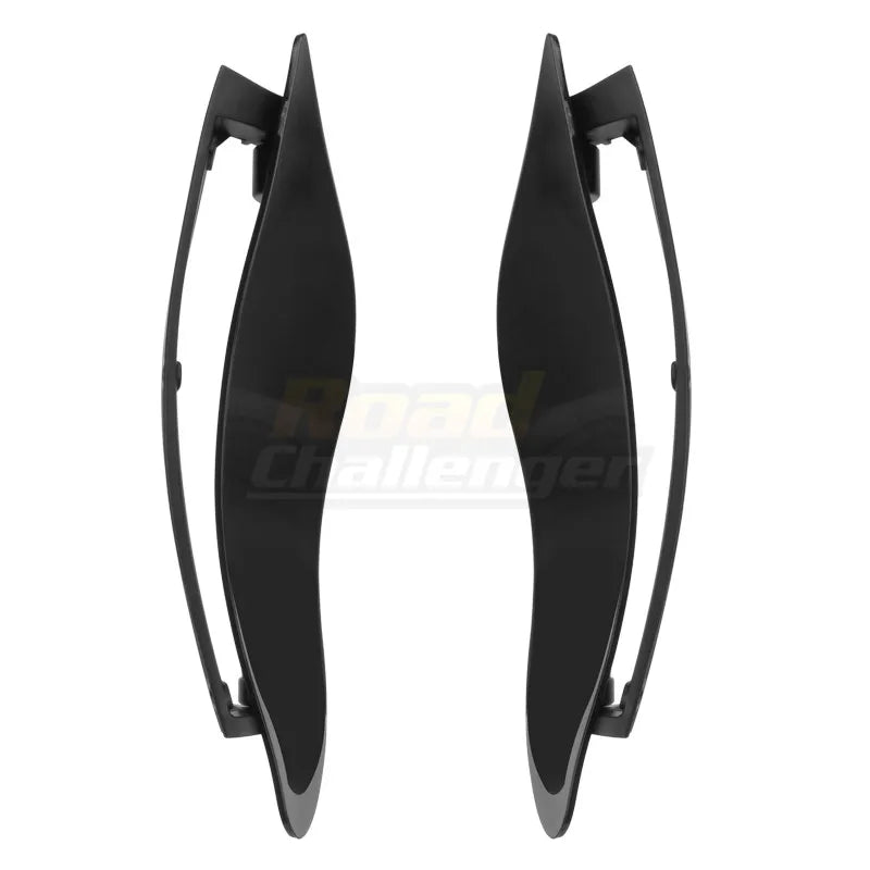 Déflecteur d'air latéral fumé pour pare-brise de Harley-Davidson Touring - vue 3