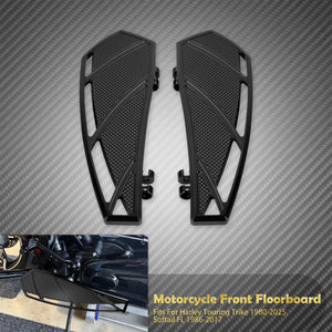 Marchepieds pilote (floorboards) avant - Harley Touring Road Street Electra Glide, Softail FL, FLD – photo 8/8