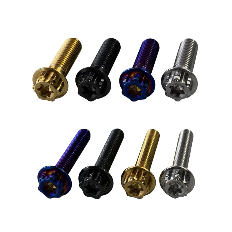 Kit de Boulons Titane Garde-boue Avant / Adaptateur d'Étrier Radial pour Harley Touring, Softail, Sportster – photo 5/14