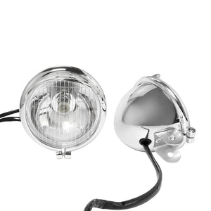 Feux additionnels chromés pour Harley - vue 4