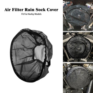 Chaussette de pluie noire pour filtre à air pour Harley Touring Softail 114 117 - vue 11