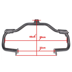 Barre de Protection Moteur Chromée (Crash Bar) - Harley-Davidson Dyna 1991-2016 - vue 4