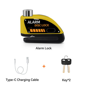 Bloque-disque moto Extractme avec alarme 120 dB rechargeable - vue 19