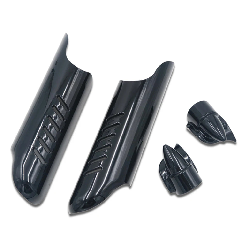 Caches de Bas de Fourche Chromés pour Harley Touring 2000-2013 – photo 6/6
