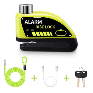 Bloque-disque moto Extractme avec alarme 120 dB - vue 12