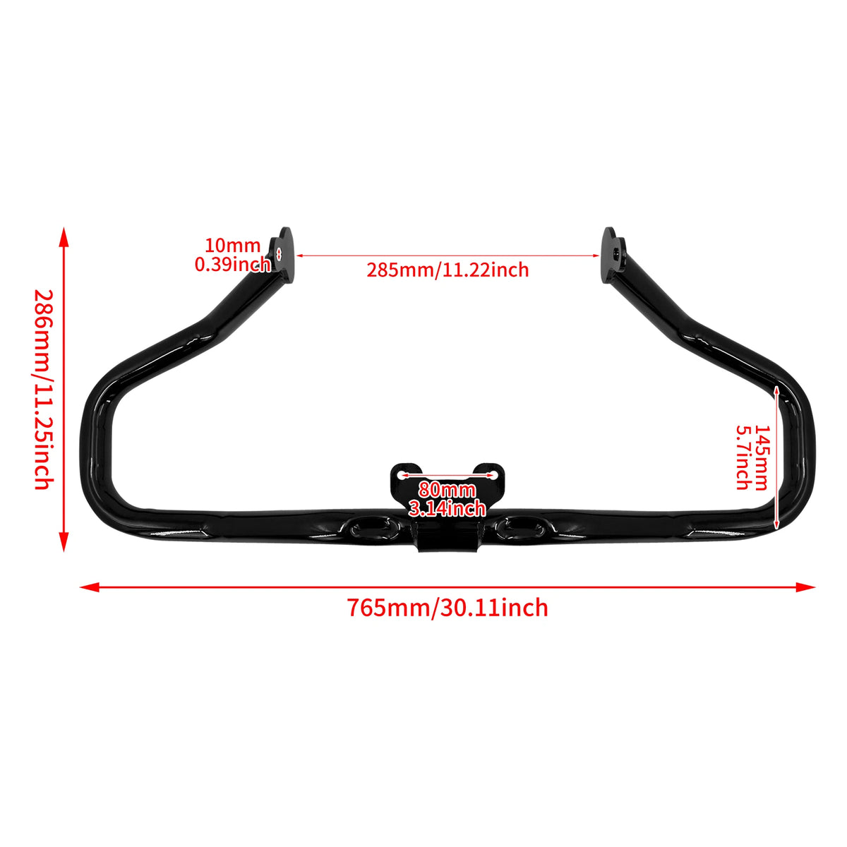 Support de Carénage et Barre de Protection Moteur Chopped - Harley-Davidson Touring Road Glide 2015-2022 – photo 6/6