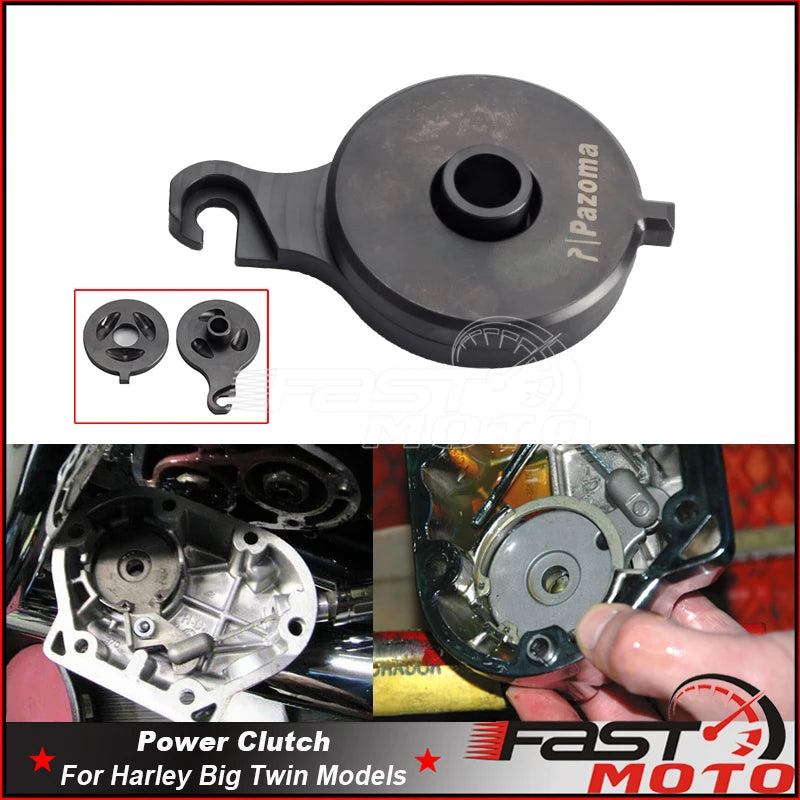 Kit de came d'embrayage assisté en acier pour moto Harley-Davidson Big Twin - vue 1