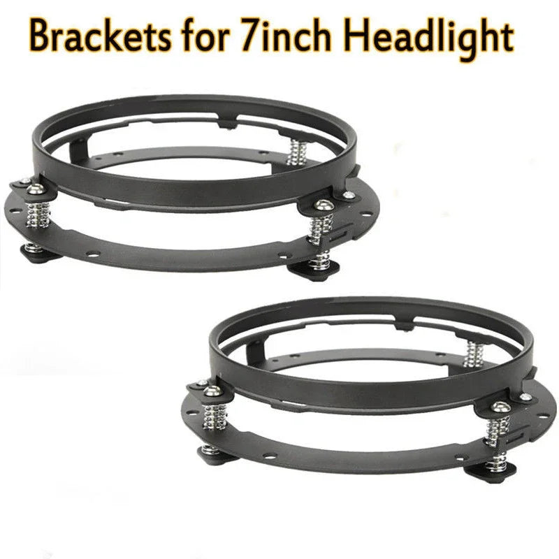 Support de phare 7 pouces pour Harley Touring Softail - vue 9