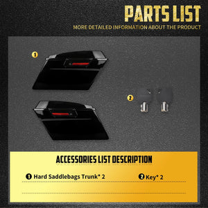 Kit de Caches Fourche Avant (Supérieurs et Inférieurs) - Harley-Davidson Softail Breakout 2018-2025 – photo 6/8