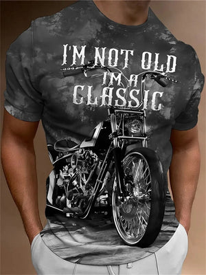 T-shirt Moto Homme 1976 Racing Vintage Imprimé 3D Manches Courtes - vue 7