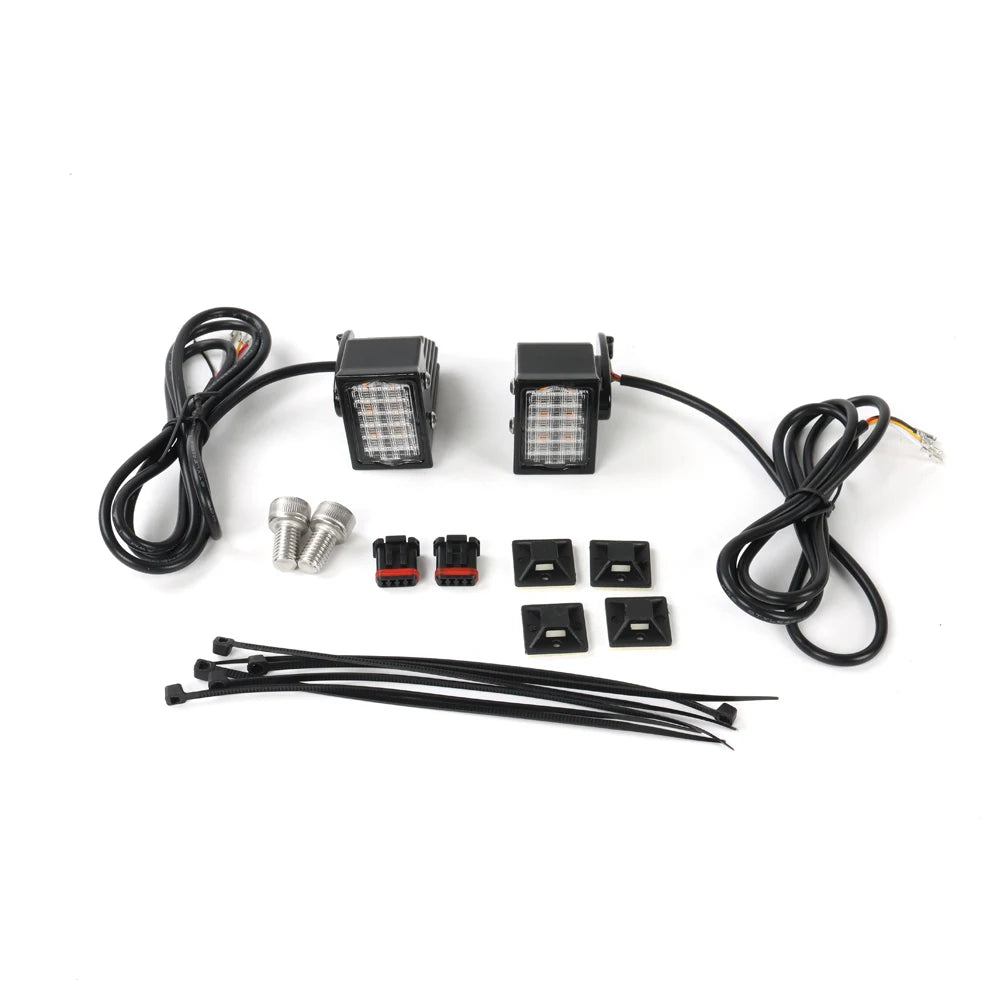 Feux LED Arrière Clignotant/Stop Homologués DOT - Harley-Davidson Softail M8 2018-2024 – photo 6/6