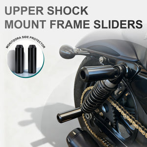 Sliders de Support d'Amortisseur Supérieur (Anti-Crash) - Harley-Davidson Dyna 2006-2017 – photo 4/6