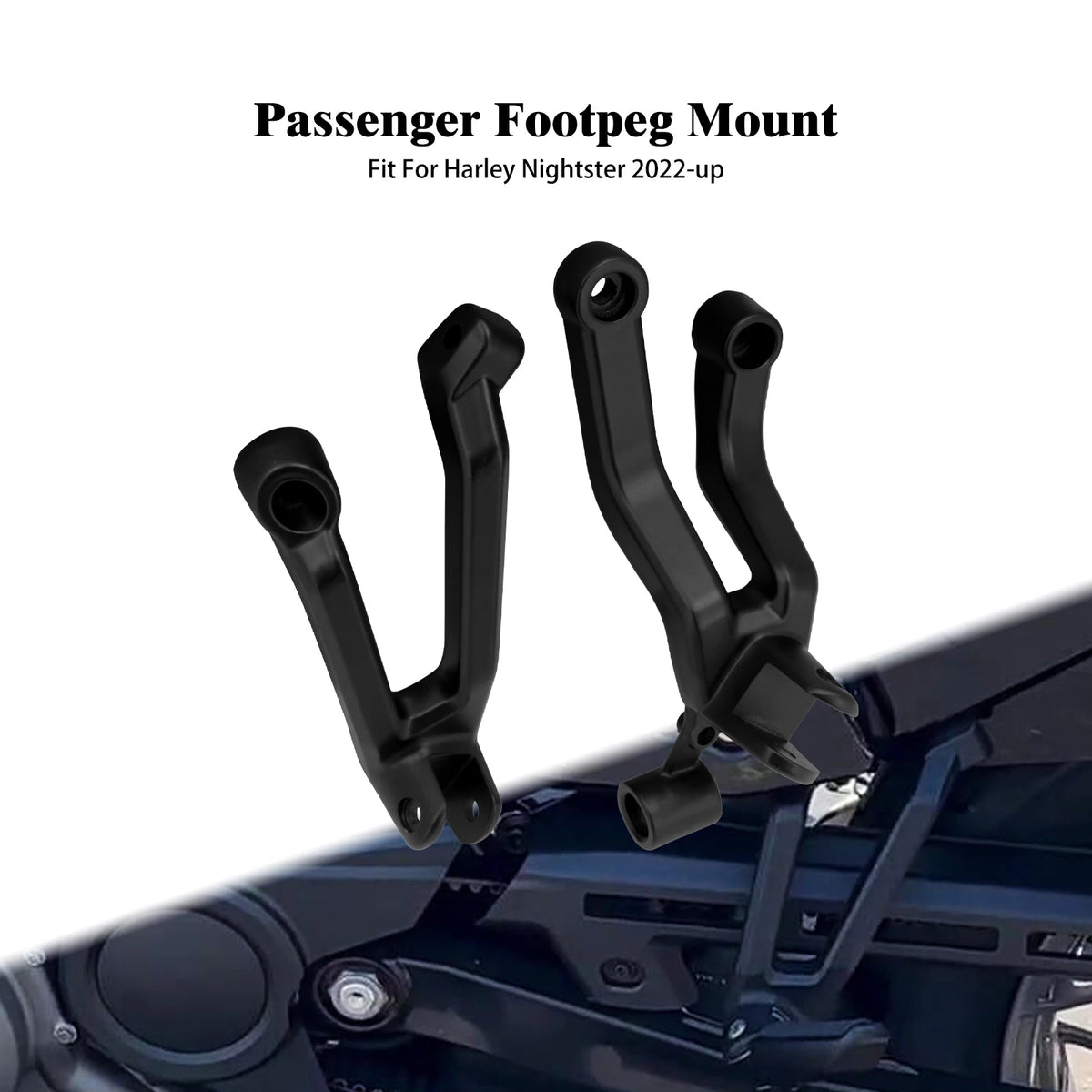 Kit de Support de Repose-pieds Passager - Harley-Davidson Nightster 975 / RH975 2022-2024 – photo 1/6