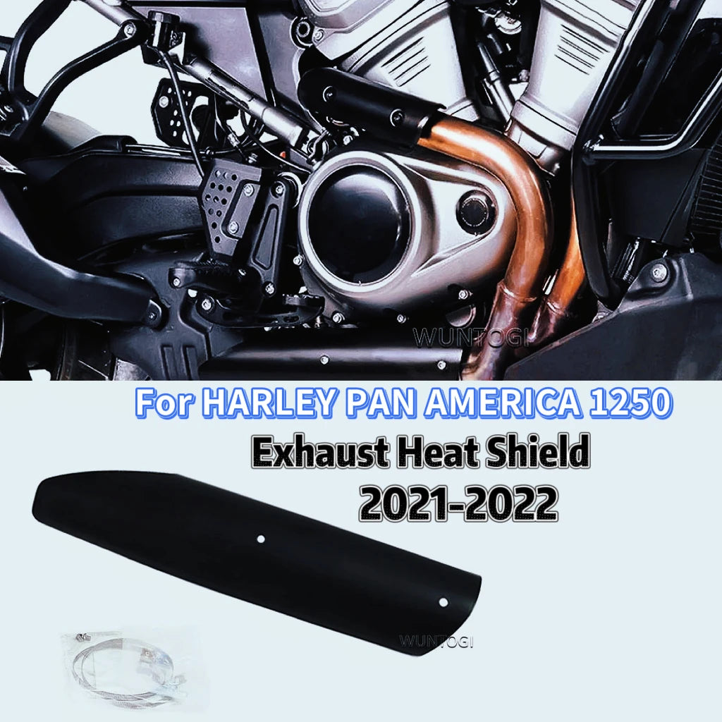 Cache de protection thermique de silencieux - Harley-Davidson Pan America 1250 2021-2022 – photo 1/6