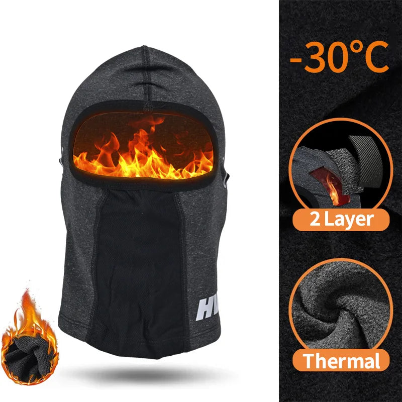 Cagoule moto respirante 4 saisons anti-froid
