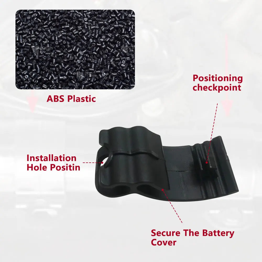 Clips de cache de batterie pour Harley Sportster - vue 3