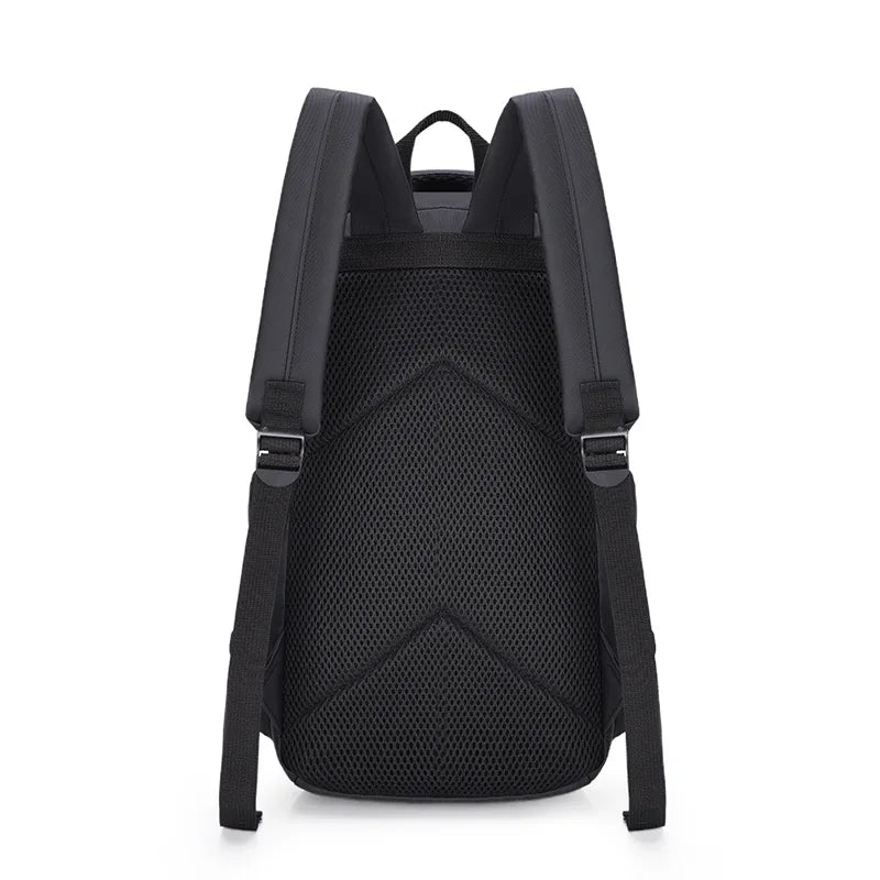 Sac à dos coque rigide noir pour moto et ordinateur portable - vue 3