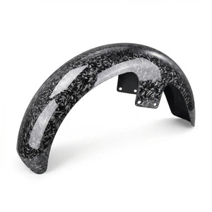 Garde-boue avant en acier aspect carbone pour moto Harley-Davidson - vue 5