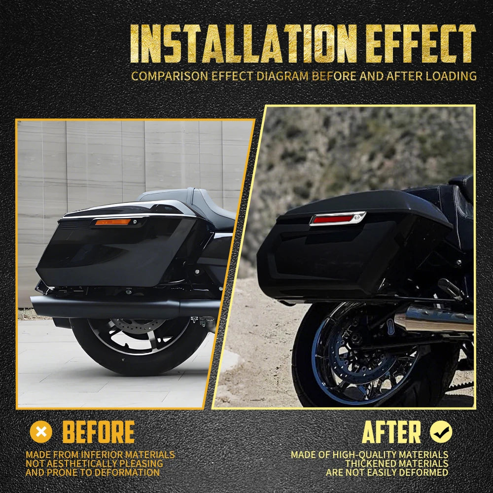 Sacoches Rigides avec Coffre Latéral - Harley-Davidson Touring 2014-2023 – photo 3/8