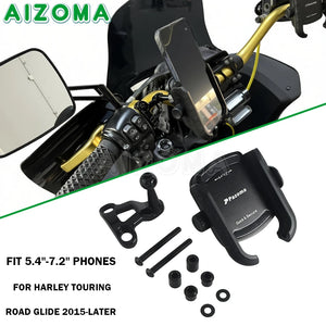 Support téléphone / GPS pour Harley-Davidson Touring CVO Road Glide FLTRXSE FLTRKSE 2015-Later – photo 1/8