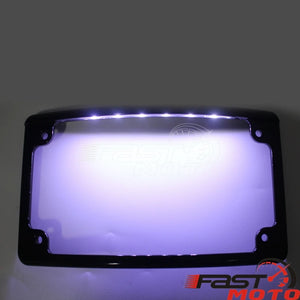 Support de relocalisation de plaque d'immatriculation courbé pour Harley Low Rider S/ST, Fat Boy, Softail - vue 6