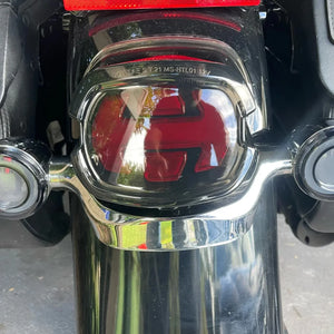 Feu arrière LED fumé pour Harley Touring - vue 2