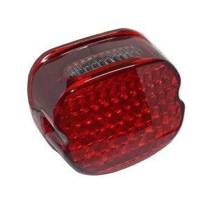 Feu arrière LED vintage rond noir style bobtail pour Harley-Davidson - vue 10