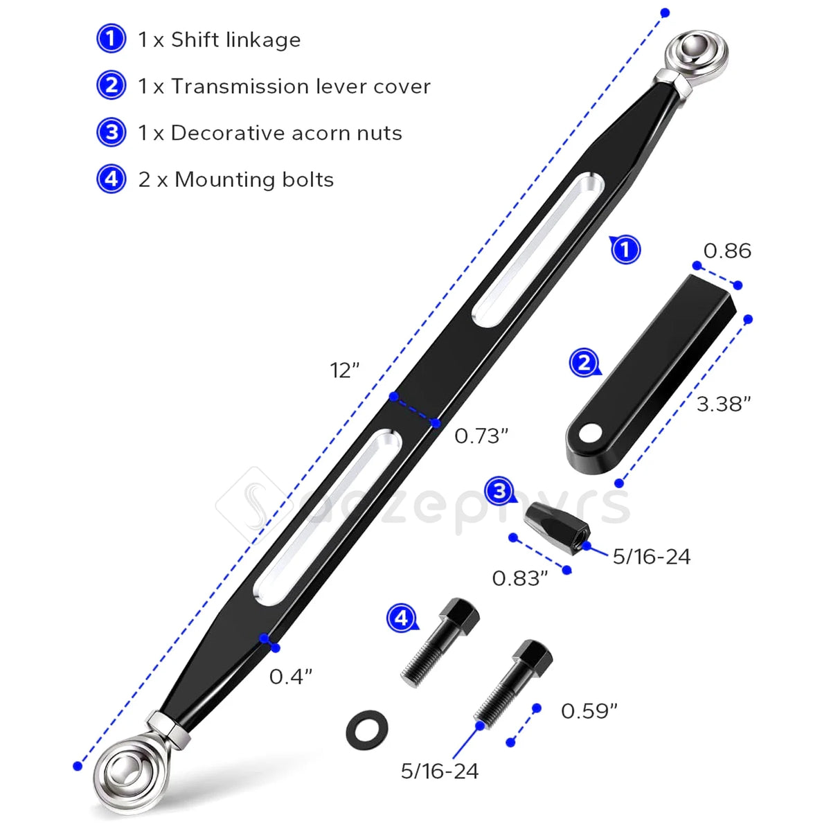 Biellette de sélecteur pour Harley Touring - vue 4