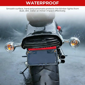 Lentilles transparentes de clignotants pour Harley - vue 4