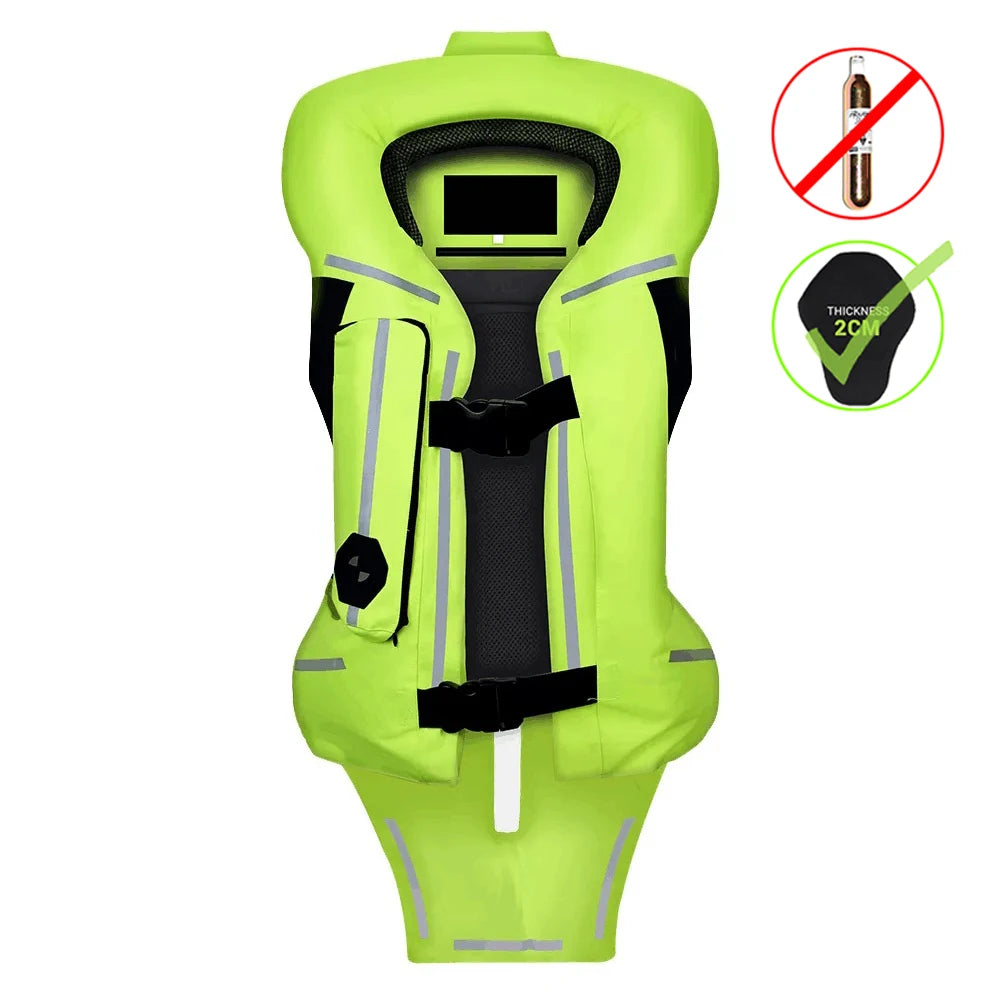 Gilet airbag moto racing - vue de face - vue 7