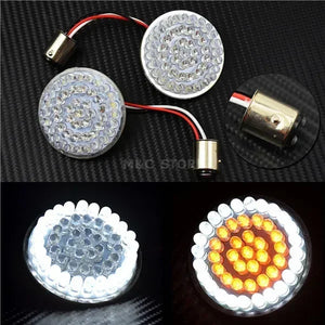 Inserts LED 1157 de clignotant pour Harley Touring Softail Dyna - vue 9