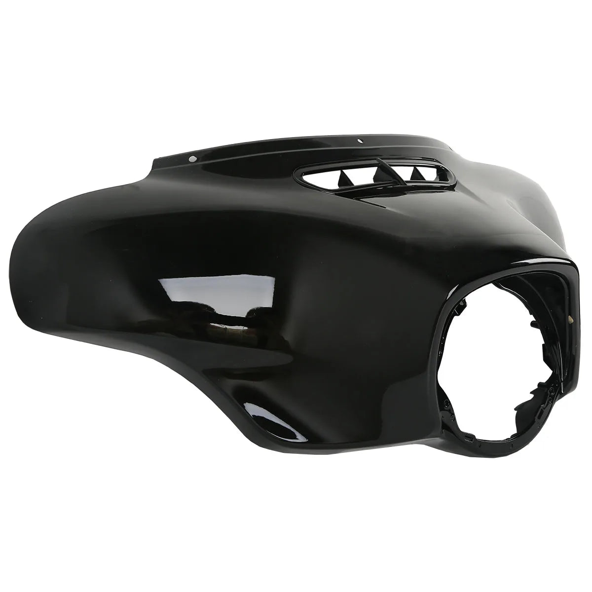 Carénage avant noir pour moto Harley-Davidson Touring - vue 4