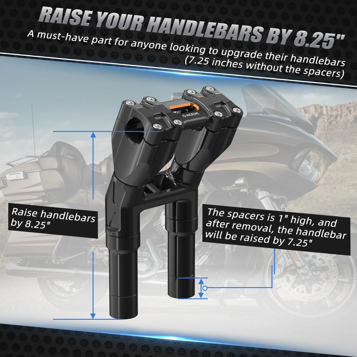 Ressort de Béquille Latérale (Jiffy Stand) - Harley-Davidson Touring 2007-2022, Softail 2007-2017 – photo 4/8