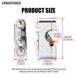 Commodo 4 fonctions pour guidon Harley - vue 6