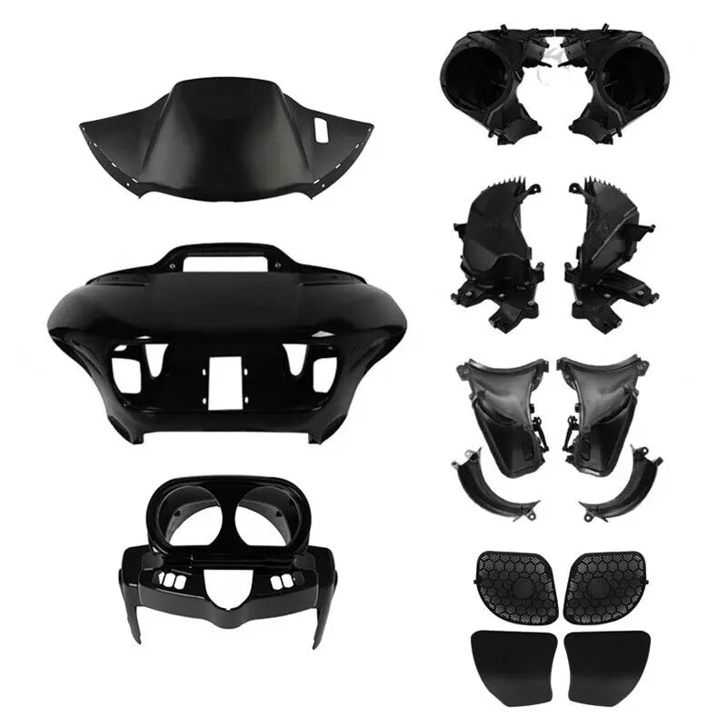 Carénages intérieur et extérieur avec grilles de haut-parleurs et conduits d'air pour Harley-Davidson Road Glide FLTRX 2015-2024 - vue 19