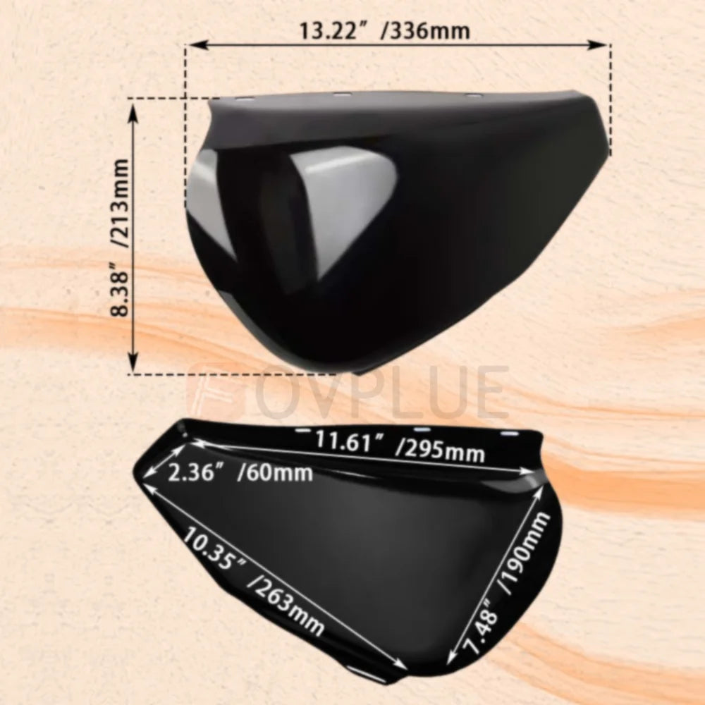 Cache de batterie acier pour Harley Sportster - vue 6