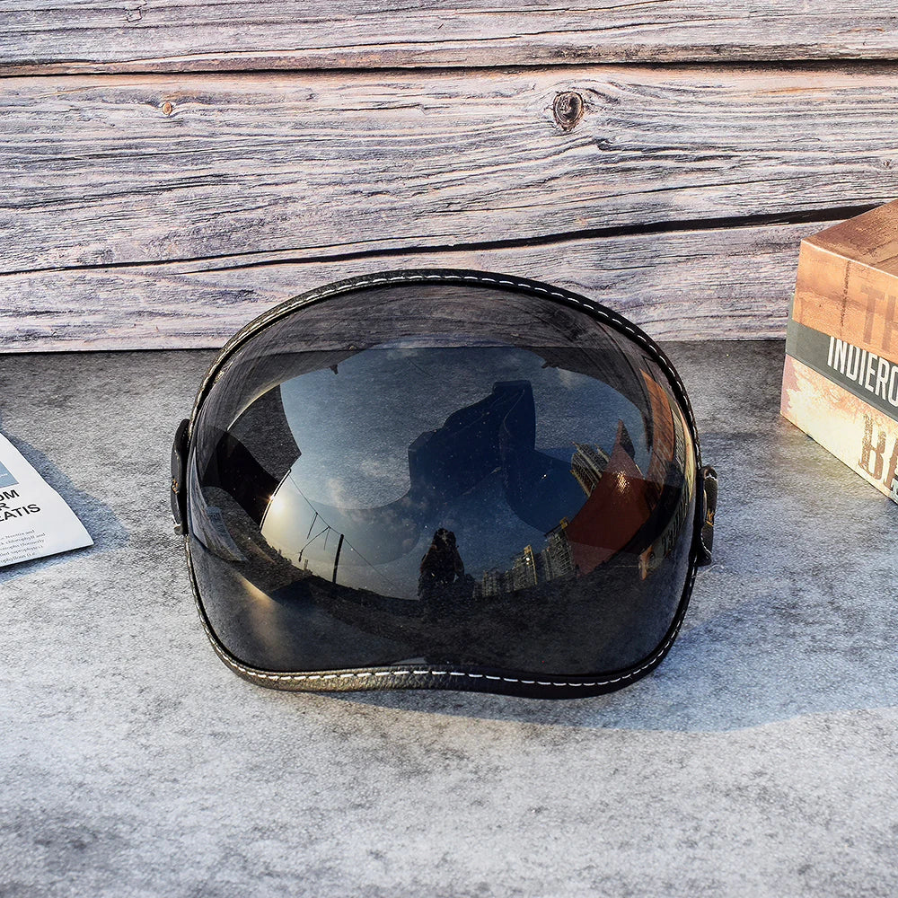 Visière Bulle Solaire Universelle pour Casque Jet - Anti-UV - vue 8