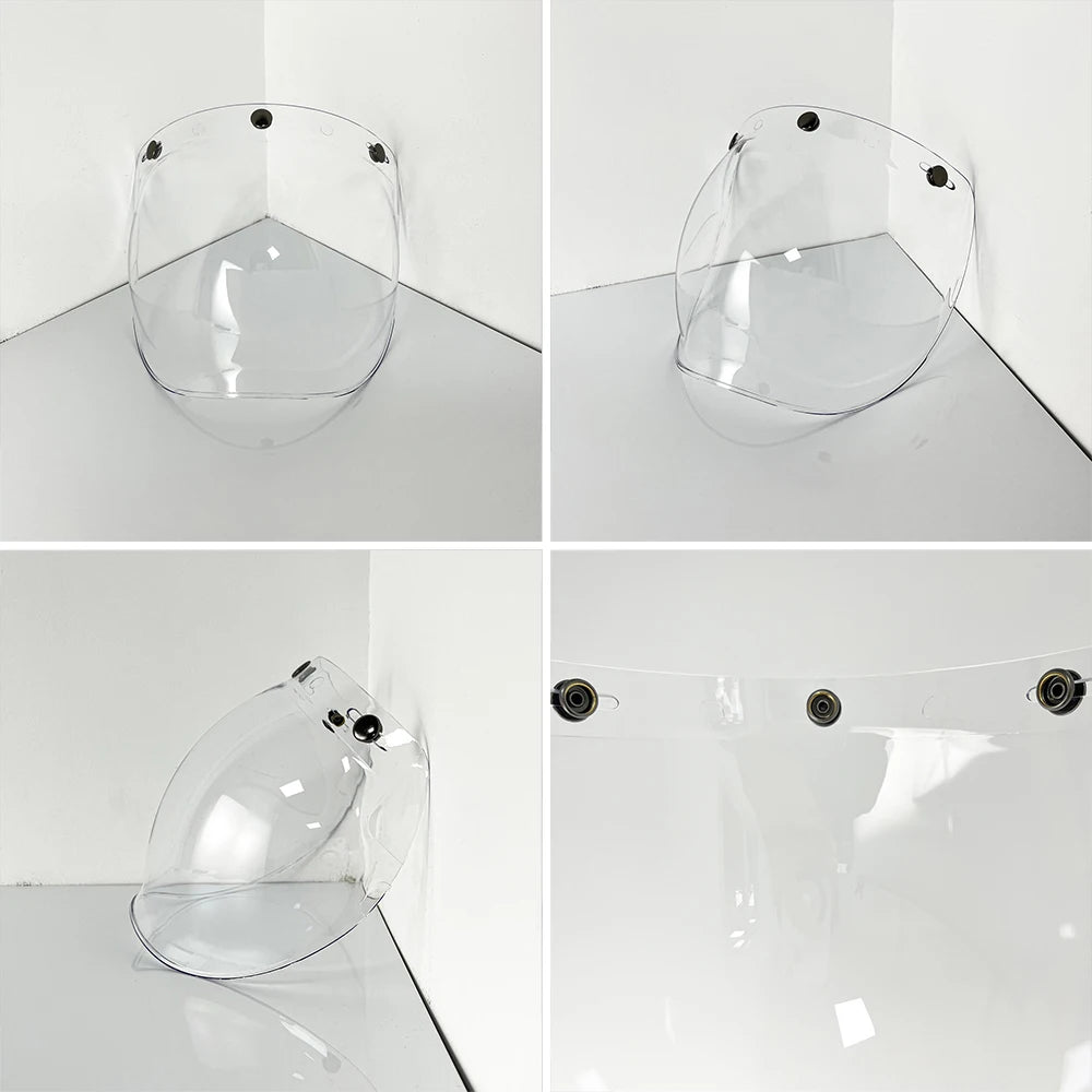 Visière Bulle Relevable pour Casque Jet Haute Résistance - vue 15