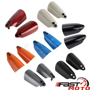 Paire de protège-mains noirs pour guidon de moto Harley-Davidson Dyna - vue 3