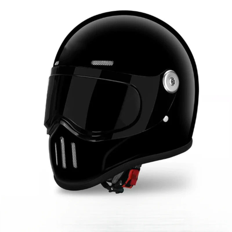 Casque moto intégral en fibre de carbone - vue de profil - vue 8