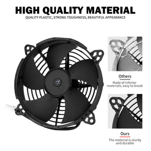 Ventilateur de refroidissement radiateur noir pour Harley-Davidson Street - vue 2