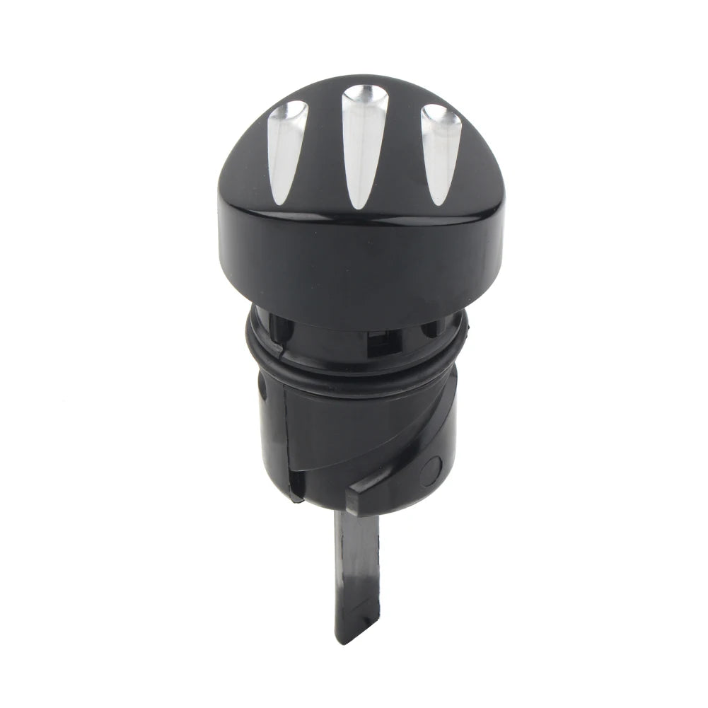 Bouchon-jauge à huile chromé pour Harley Sportster XL883 - vue 7