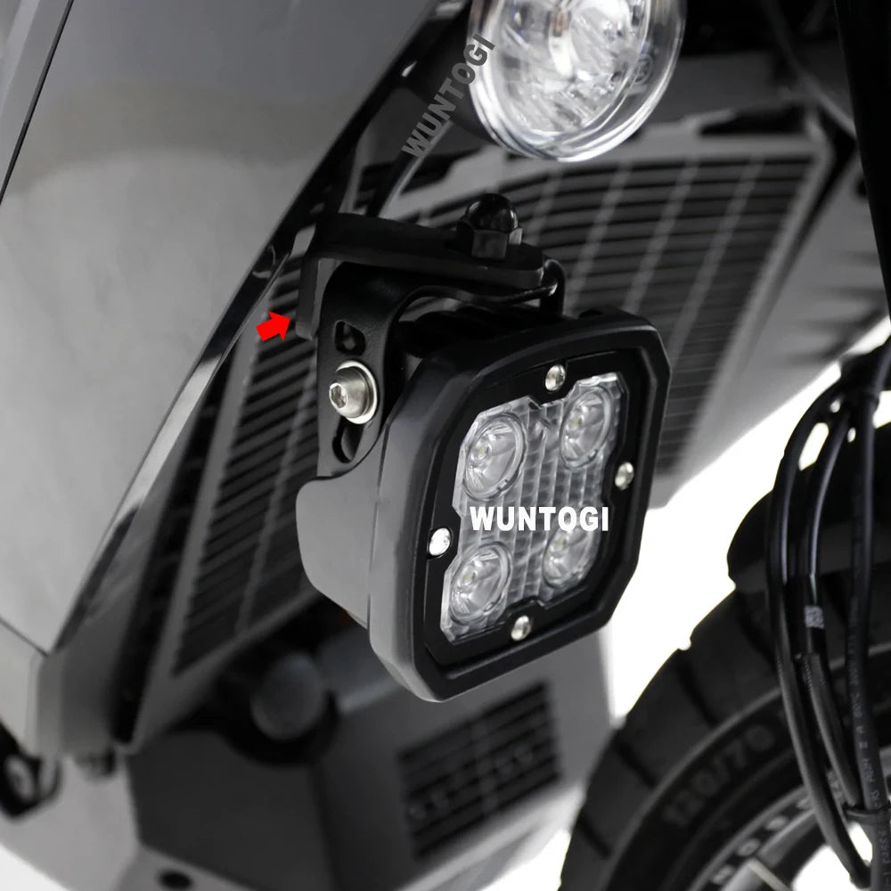 Support de phares additionnels pour Harley Pan America - vue 3