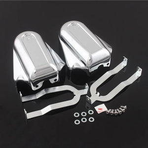 Caches d'axe arrière de bras oscillant pour Harley Softail - vue 1